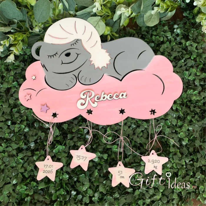 Decoratiune camera, nume bebe, Ursuletul somnoros [2]