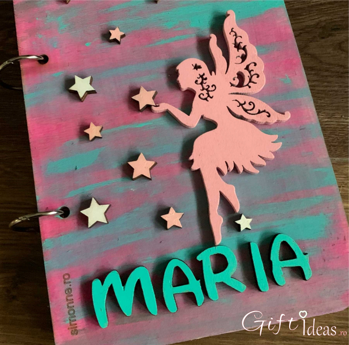 Caiet de amintiri, agenda, guest book tematic Fairy personalizat [2]
