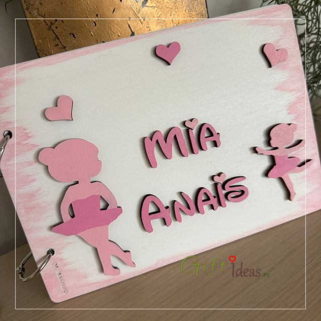 Guestbook Personalizat Balerină – Jurnalul Meu cu Amintiri [2]