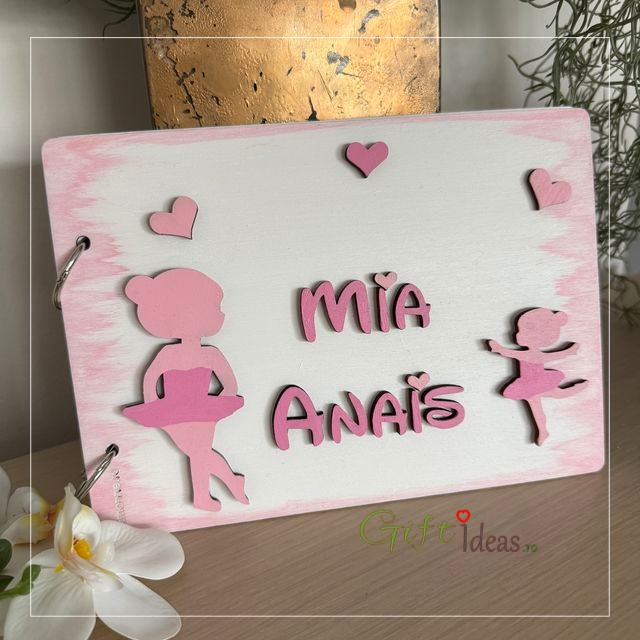 Guestbook Personalizat Balerină – Jurnalul Meu cu Amintiri [6]