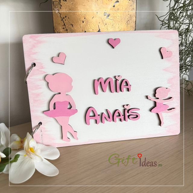 Guestbook Personalizat Balerină – Jurnalul Meu cu Amintiri [5]
