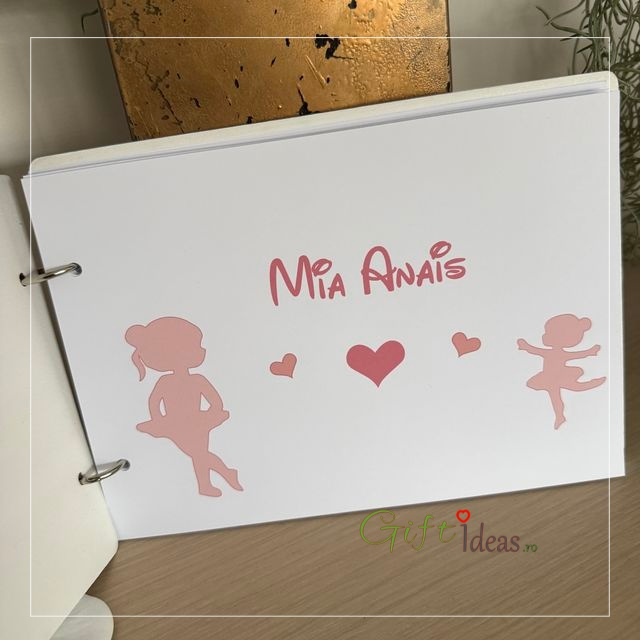 Guestbook Personalizat Balerină – Jurnalul Meu cu Amintiri [4]