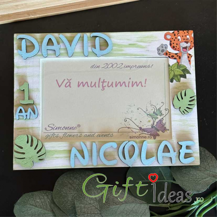Ramă foto personalizată Baby Animals [4]