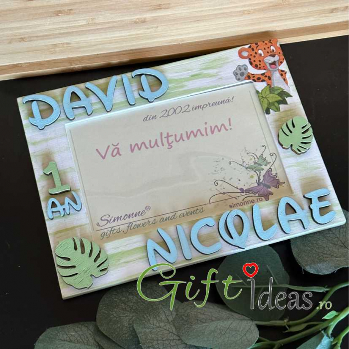 Ramă foto personalizată Baby Animals [3]