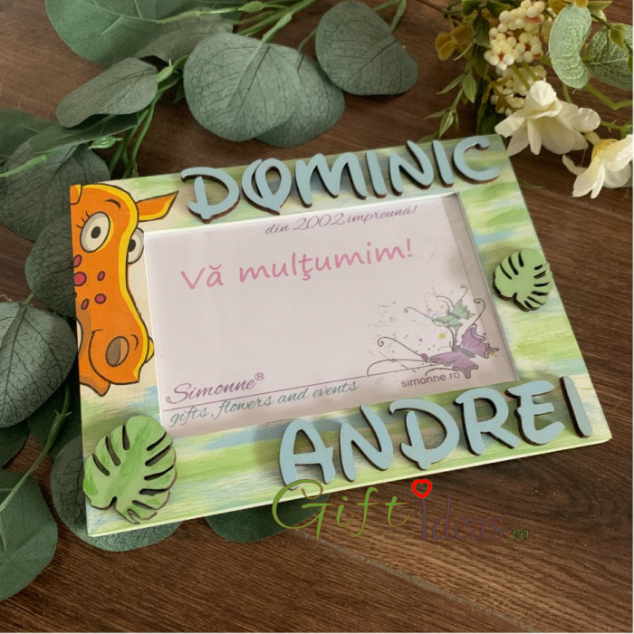 Rama foto personalizata Jungla Animalelor [6]
