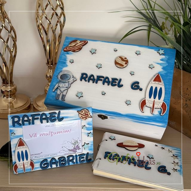 Set amintiri personalizat - Micul Astronaut [6]