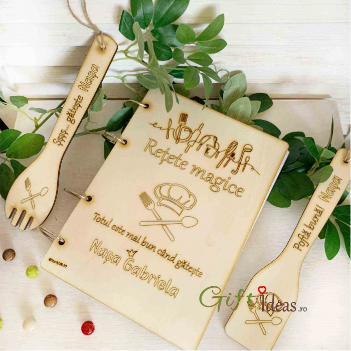 set caiet pentru retete si ustensile personalizate [2]