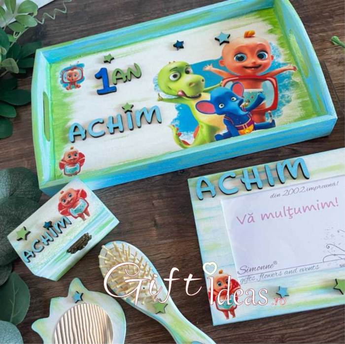 Set Complet Tăviță Moț Personalizat Zigaloo [2]