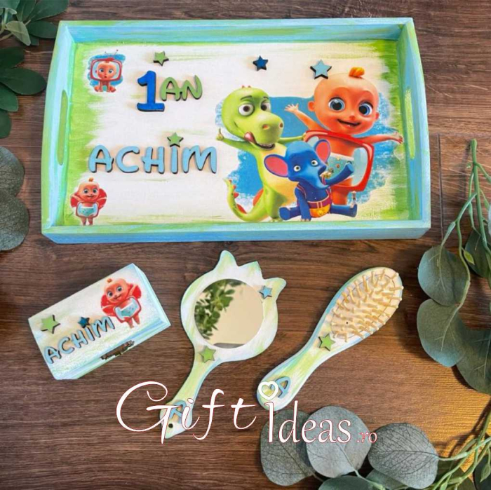 Set Complet Tăviță Moț Personalizat Zigaloo [3]