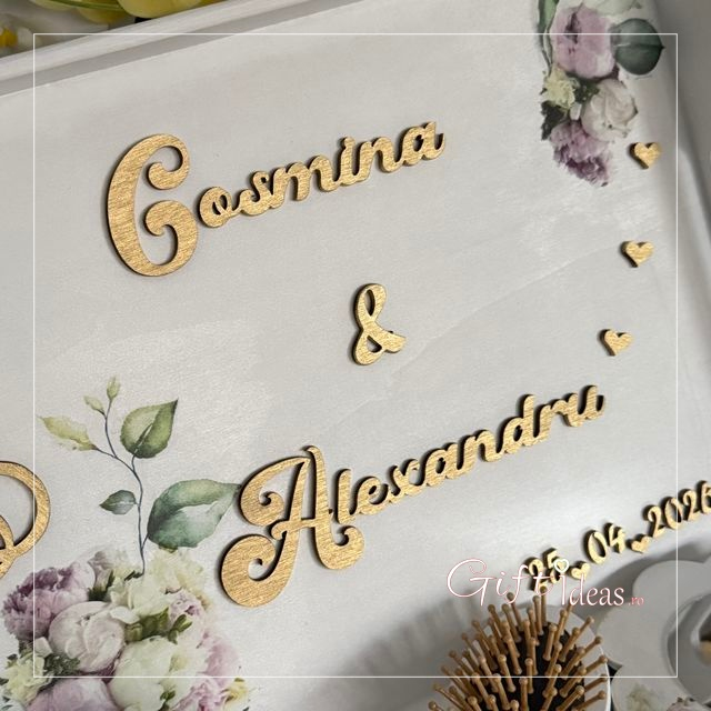 Set gatitul miresei, nunta, Romantic Roses [2]