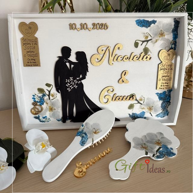 Set Mixt Gătitul Mirilor – Tematică Orhidee și Flori Albastre [3]