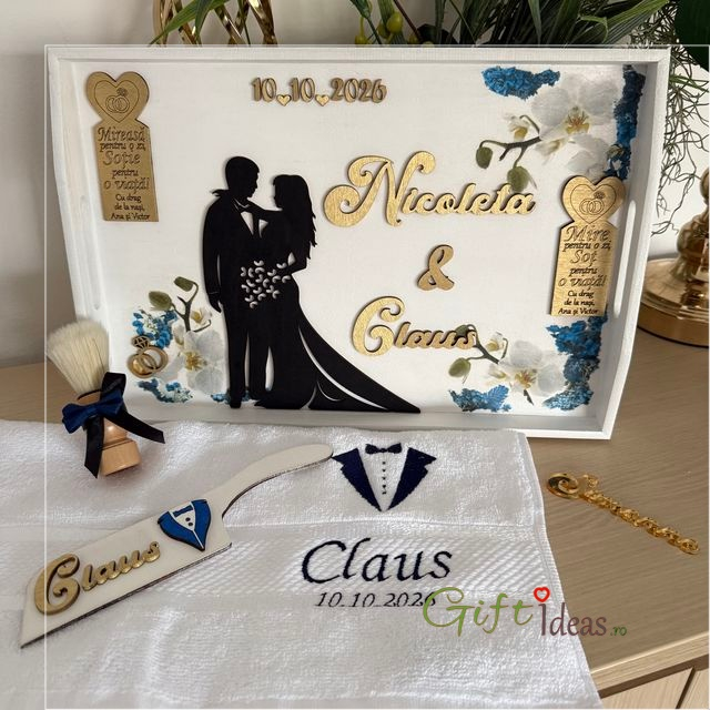 Set Mixt Gătitul Mirilor – Tematică Orhidee și Flori Albastre [4]