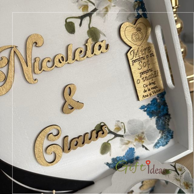 Set Mixt Gătitul Mirilor – Tematică Orhidee și Flori Albastre [5]