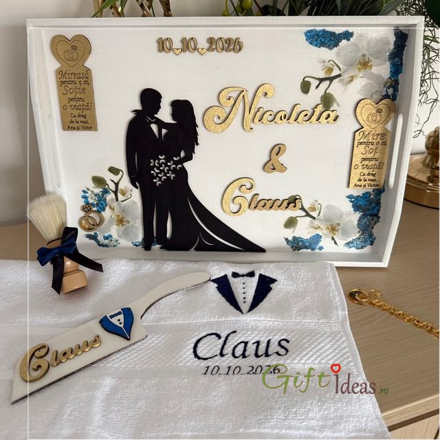 Set Mixt Gătitul Mirilor – Tematică Orhidee și Flori Albastre [2]