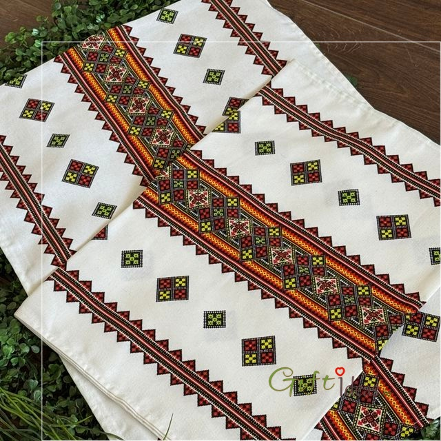 Ștergar napron masa motive tradiționale [4]