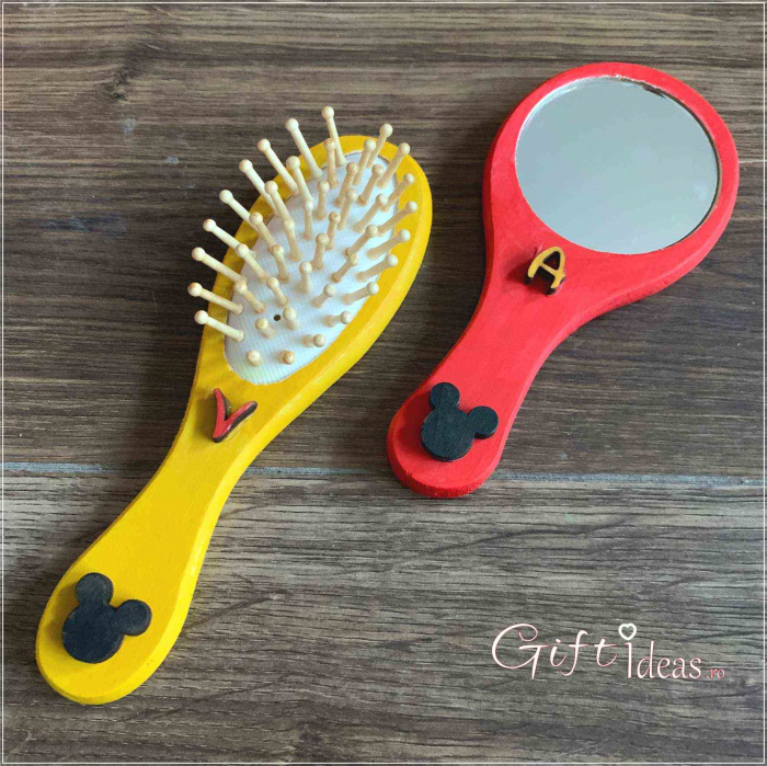 Set mot, Tavita Oglinda Perie Cutiuta Mickey Mouse [3]