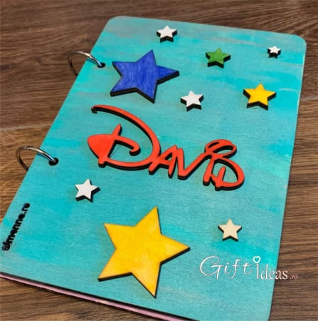 Cadouri BOTEZ - caiet de amintiri personalizat, Star