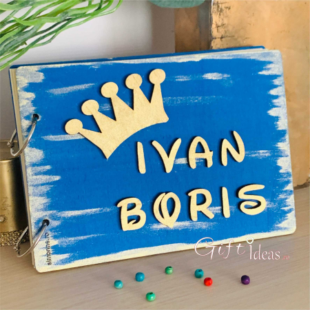 COPII - Caiet de amintiri, guest book personalizat Little Prince