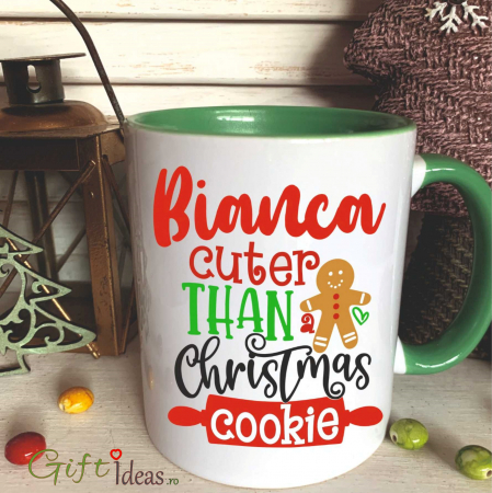 Cana personalizata, Christmas Cookie [1]