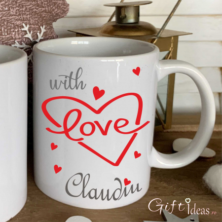 Set 2 cani personalizate, Valentine's [1]