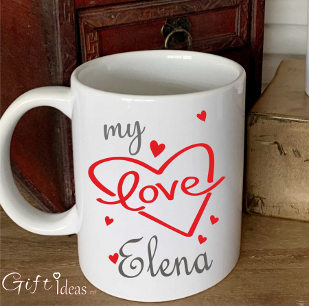 Set 2 cani personalizate, Valentine's [2]