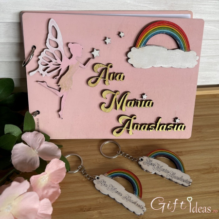 Caiet de amintiri, personalizat, Curcubeu [1]