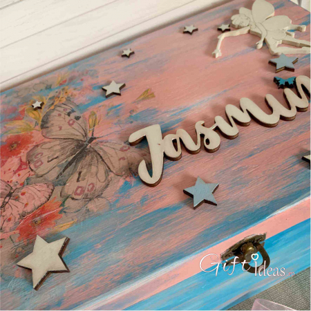 Cufar amintiri trusou botez Fluturasi, personalizat [1]