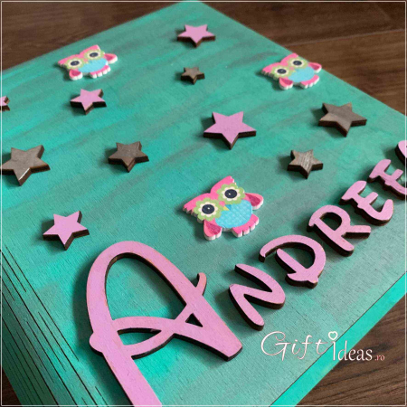 Cutie de amintiri personalizata, Bufnitel [1]