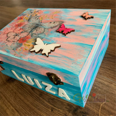 cutie amintiri personalizata cu fluturasi [1]