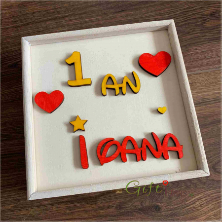 Cutie amintiri, mot turta, personalizata [1]