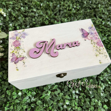 Cutie amintiri personalizata, Butterflies [5]