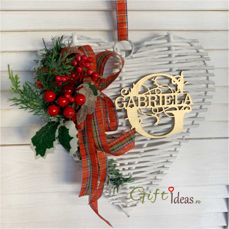 Craciun - Decoratiune Craciun personalizata, Inima Casei