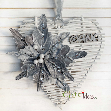Decoratiune Craciun personalizata, Inima Casei [1]