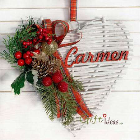 cadouri Craciun - Decoratiune Craciun personalizata, Inima Casei