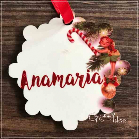 decoratiune fulg glob personalizat Craciun [2]