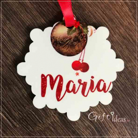 decoratiune fulg glob personalizat Craciun [3]