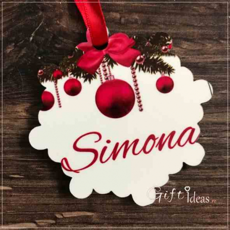 decoratiune fulg glob personalizat Craciun [4]
