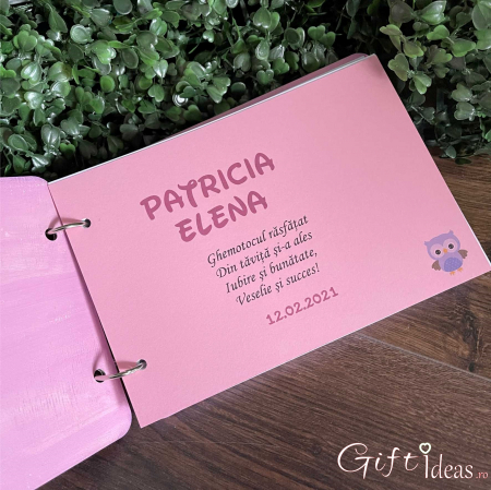 Caiet de amintiri, guestbook, agenda Bufnita [1]