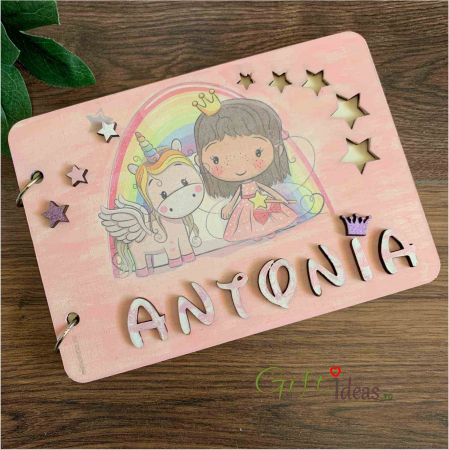 caiete de amintiri - Guestbook, caiet amintiri, jurnal Unicorn