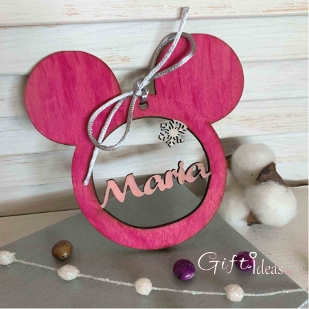 Decoratiune Glob Minnie Mouse personalizat [1]