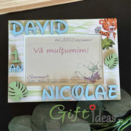 Ramă foto personalizată Baby Animals [3]