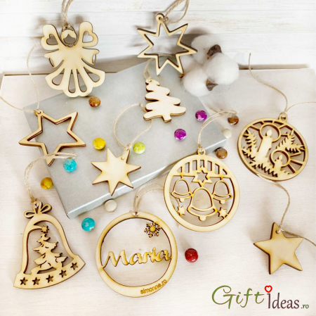 Set 1 glob personalizat si 8 decoratiuni Craciun [1]