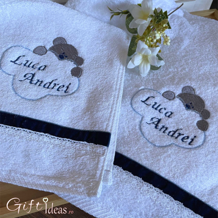 Set prosoape personalizate, Ursuletul somnoros [1]