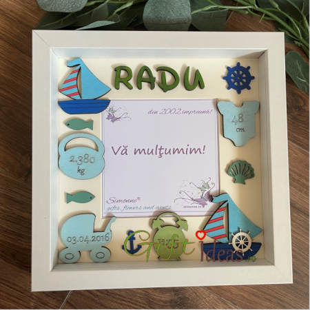 Rama foto personalizata, Barcuta [2]