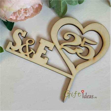 Topper personalizat inima [1]