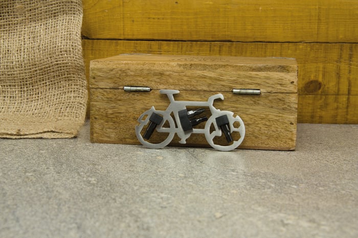 Breloc multifunctional 14 in 1 pentru bicicleta [3]