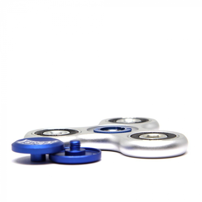Fidget Ninja Metal Spinner - Argintiu [3]