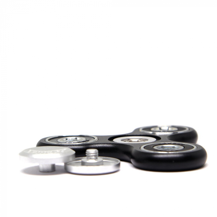 Fidget Ninja Metal Spinner - Negru [4]