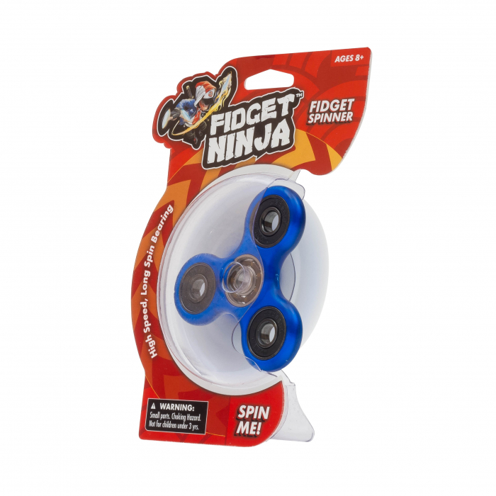Fidget Ninja Spinner - Albastru [6]