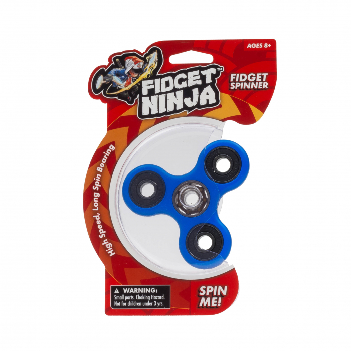Fidget Ninja Spinner - Albastru [4]